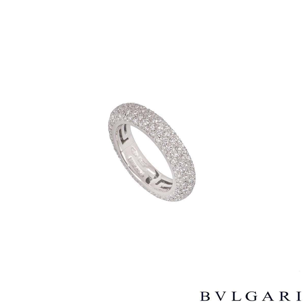 bvlgari pave diamond ring